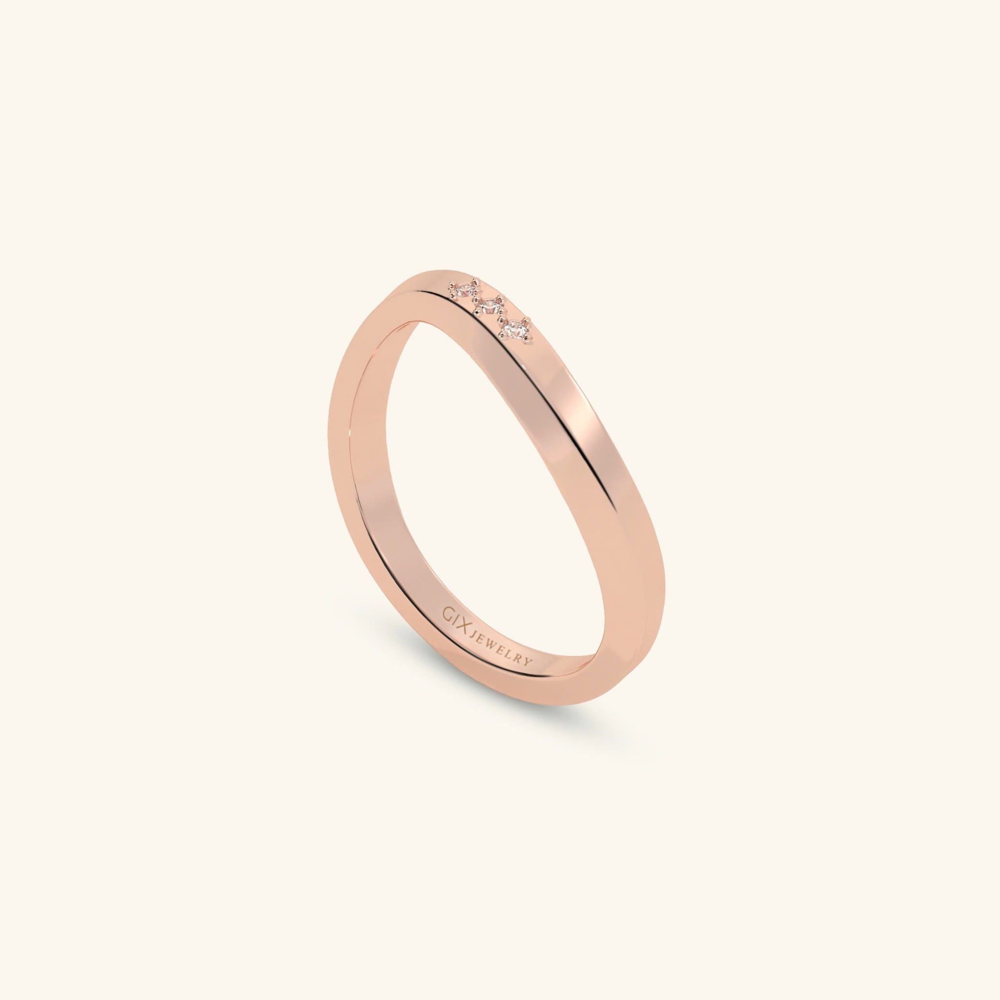  Nhẫn đôi bạc thiết kế riêng - GCR25050306 | Gix Jewel 