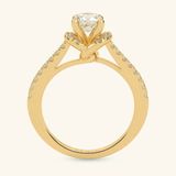  Nhẫn cầu hôn bạc Rose Halo | Gix Jewelry 
