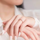  Nhẫn đính hôn vàng 14k Eterna Crown | Gix Jewelry 