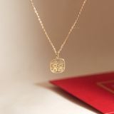  Dây chuyền chữ Hỷ vàng tây đẹp sợi mảnh | Gix Jewel 