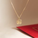  Dây chuyền chữ Hỷ vàng tây đẹp sợi mảnh | Gix Jewel 