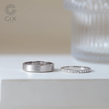  Nhẫn Cưới Kim Cương Vàng 10K Luxury Đính Full Hạt Gix Jewelry -GCR25050124 