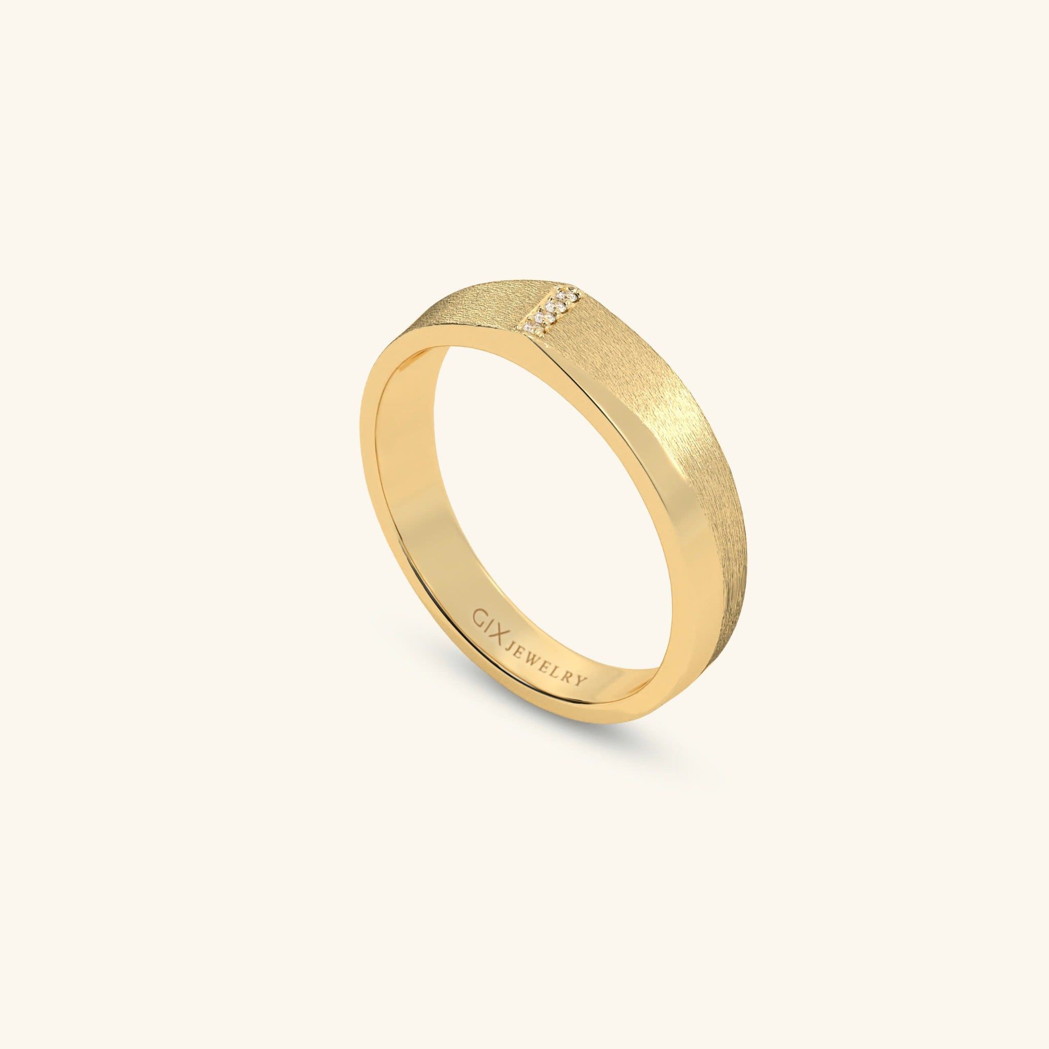  Nhẫn cưới vàng thiết kế riêng - GCR25050245 | Gix Jewel 