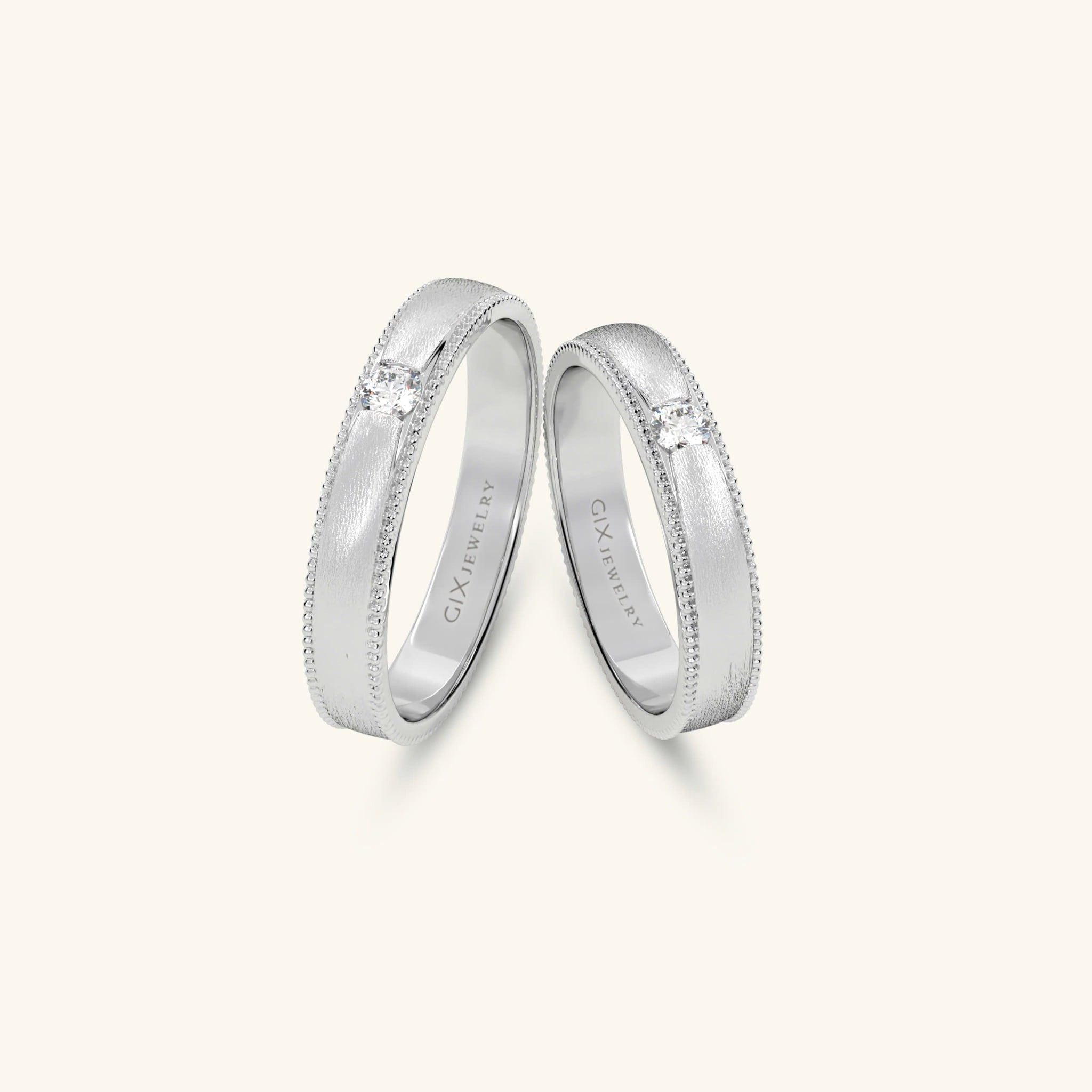  Nhẫn cưới vàng thiết kế riêng - GCR25050261 | Gix Jewel 
