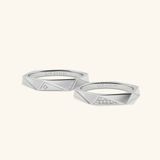  Nhẫn cưới cặp bạc thiết kế riêng - GCR25050173 | Gix Jewel 
