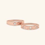 Nhẫn cưới cặp bạc thiết kế riêng - GCR25050168 | Gix Jewel 