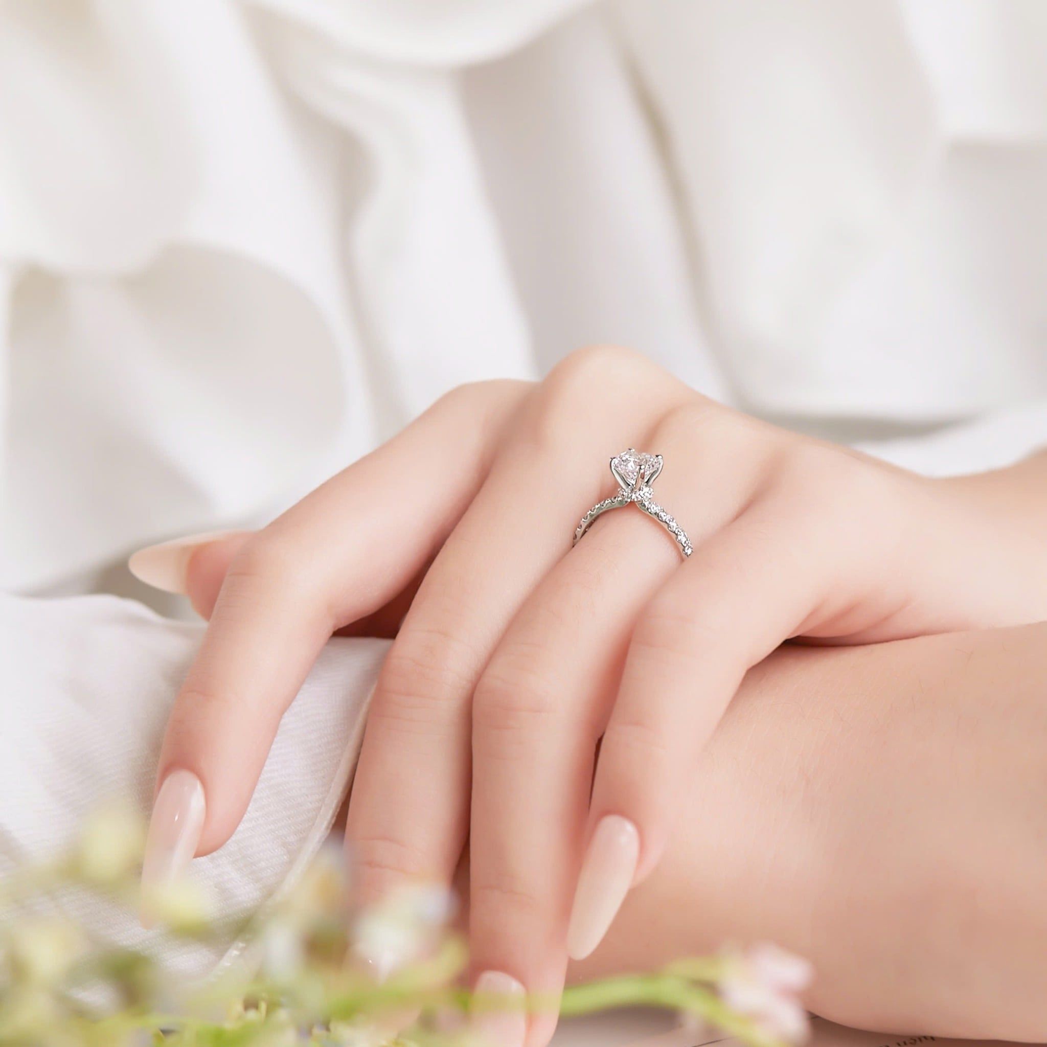  Nhẫn cầu hôn vàng 10k Bliss Touch | Gix Jewelry 