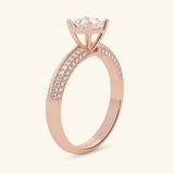  Nhẫn cầu hôn vàng 14k Glass Bold | Gix Jewel 