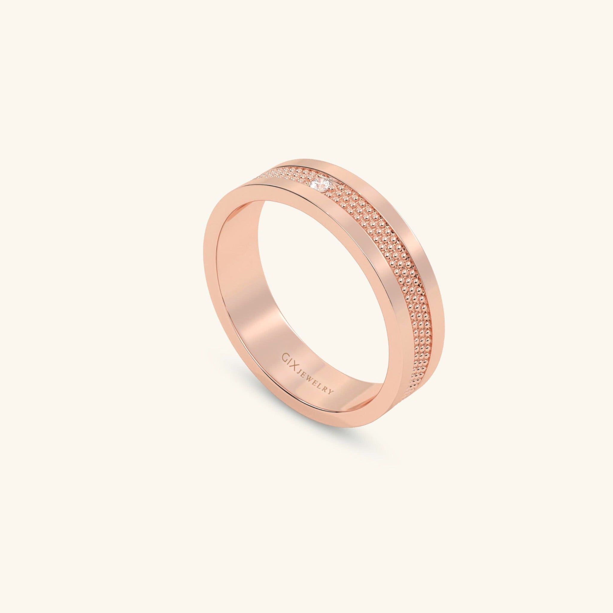 Nhẫn cưới cặp bạc thiết kế riêng - GCR25050226 | Gix Jewel 