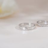  Nhẫn cưới vàng 18k Love Knot Gix - GCR25050055 