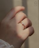  Nhẫn cầu hôn vàng 18k GNN25050108 | Gixjewel 