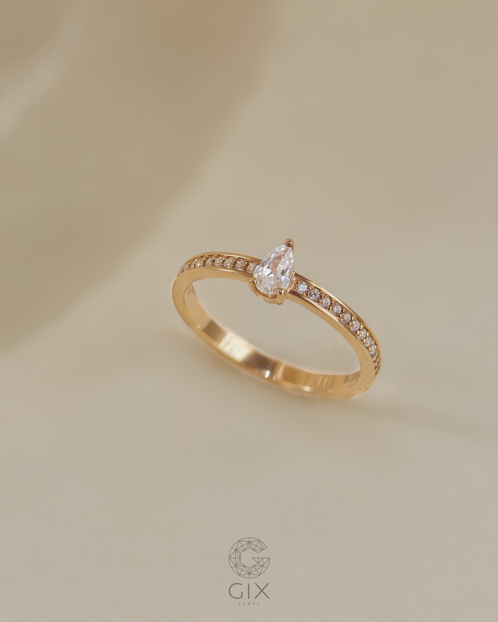  Nhẫn cầu hôn vàng 10k GNN25050108 | Gixjewel 