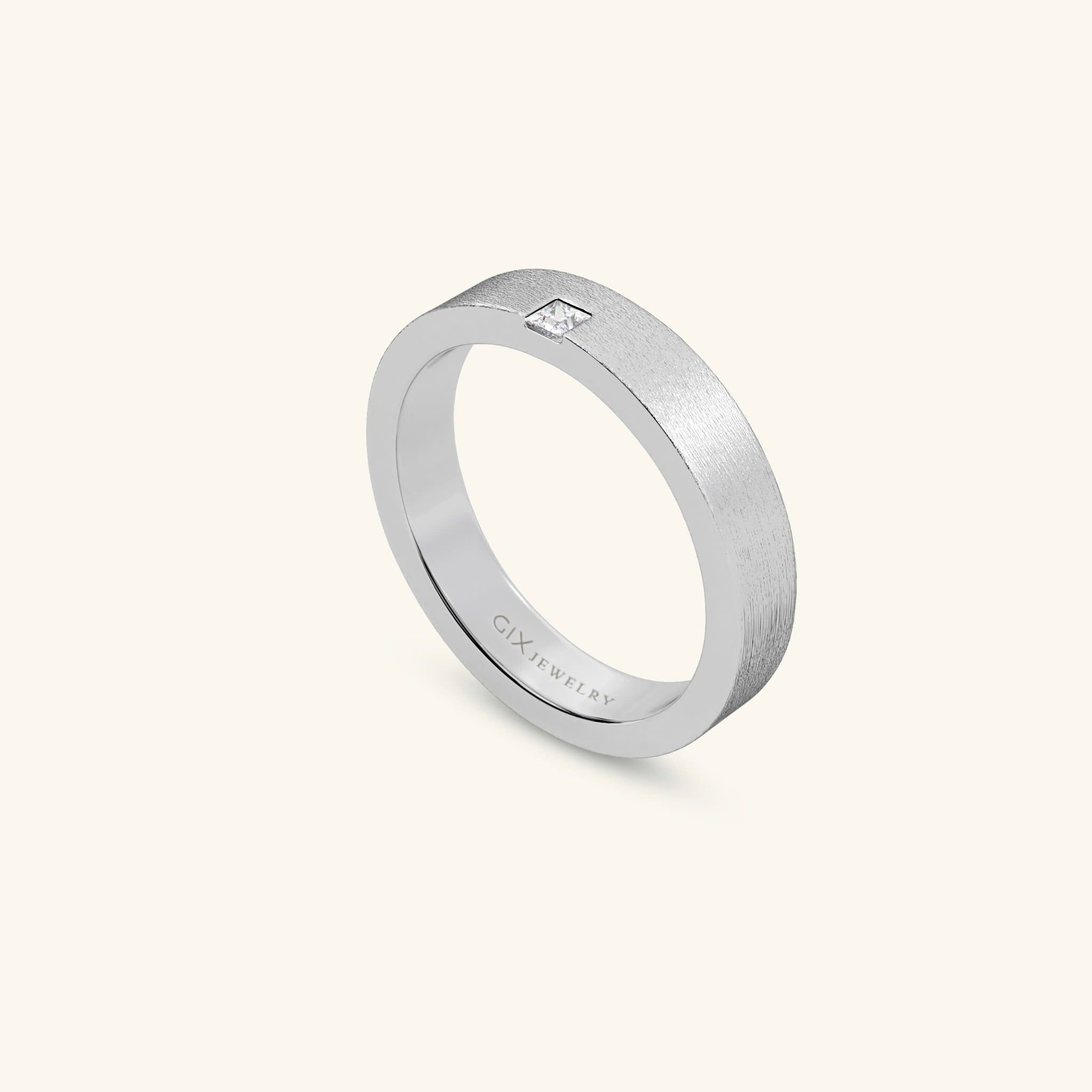  Nhẫn cưới vàng 18k thiết kế riêng - GCR25050241 | Gix Jewel 