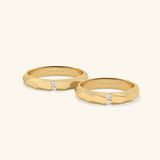  Nhẫn cặp bạc thiết kế riêng - GCR25050240 | Gix Jewel 