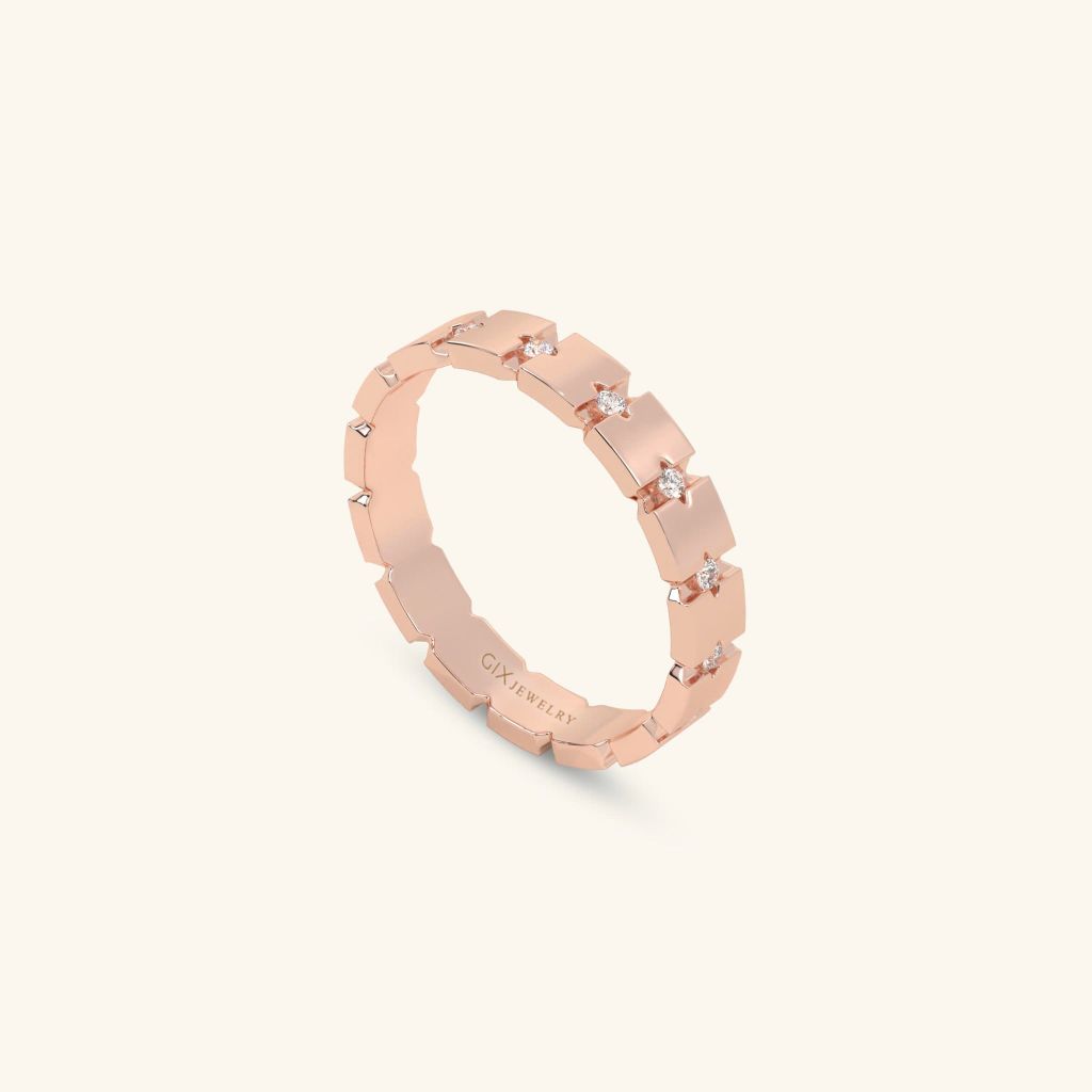 Nhẫn cặp bạc thiết kế riêng - GCR25050286 | Gix Jewel