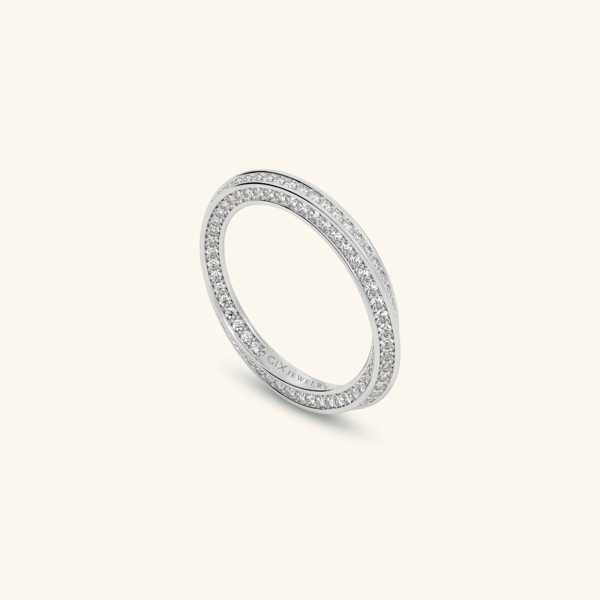  Nhẫn cưới vàng 10k thiết kế riêng - GCR25050287 | Gix Jewel 