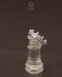  Nhẫn vương miện vàng trắng kim cương tấm ghép set layer | Gix Jewel 