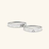 Nhẫn cưới vàng 18k thiết kế riêng - GCR25050176 | Gix Jewel 