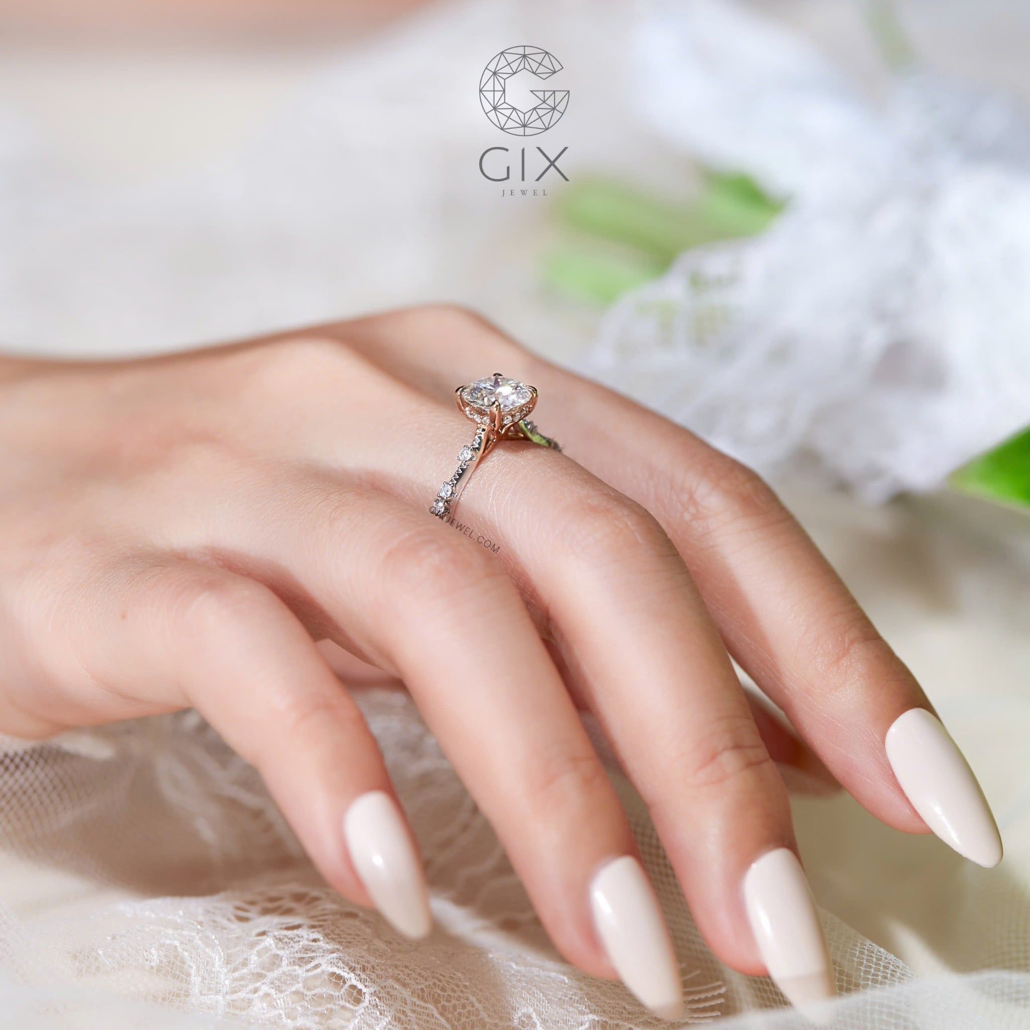  Nhẫn cầu hôn vàng 18k Loyal Grace | Gix Jewel 