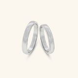  Nhẫn cưới vàng 10k thiết kế riêng - GCR25050301 | Gix Jewel 