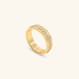  Nhẫn đôi bạc thiết kế riêng - GCR25050302 | Gix Jewel 