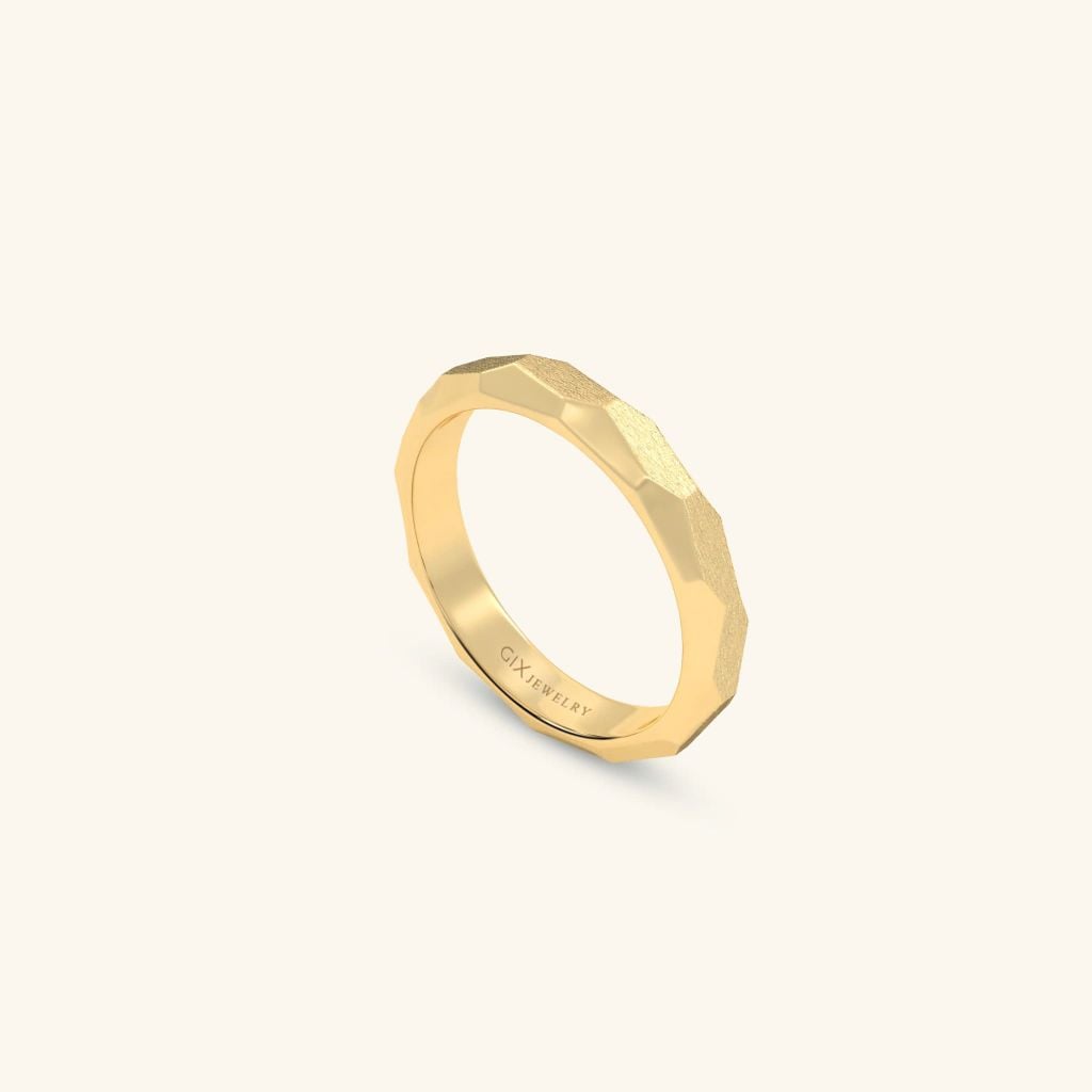 Nhẫn cặp bạc thiết kế riêng - GCR25050278 | Gix Jewel