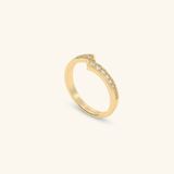  Nhẫn cưới vàng 10k thiết kế riêng - GCR25050225 | Gix Jewel 