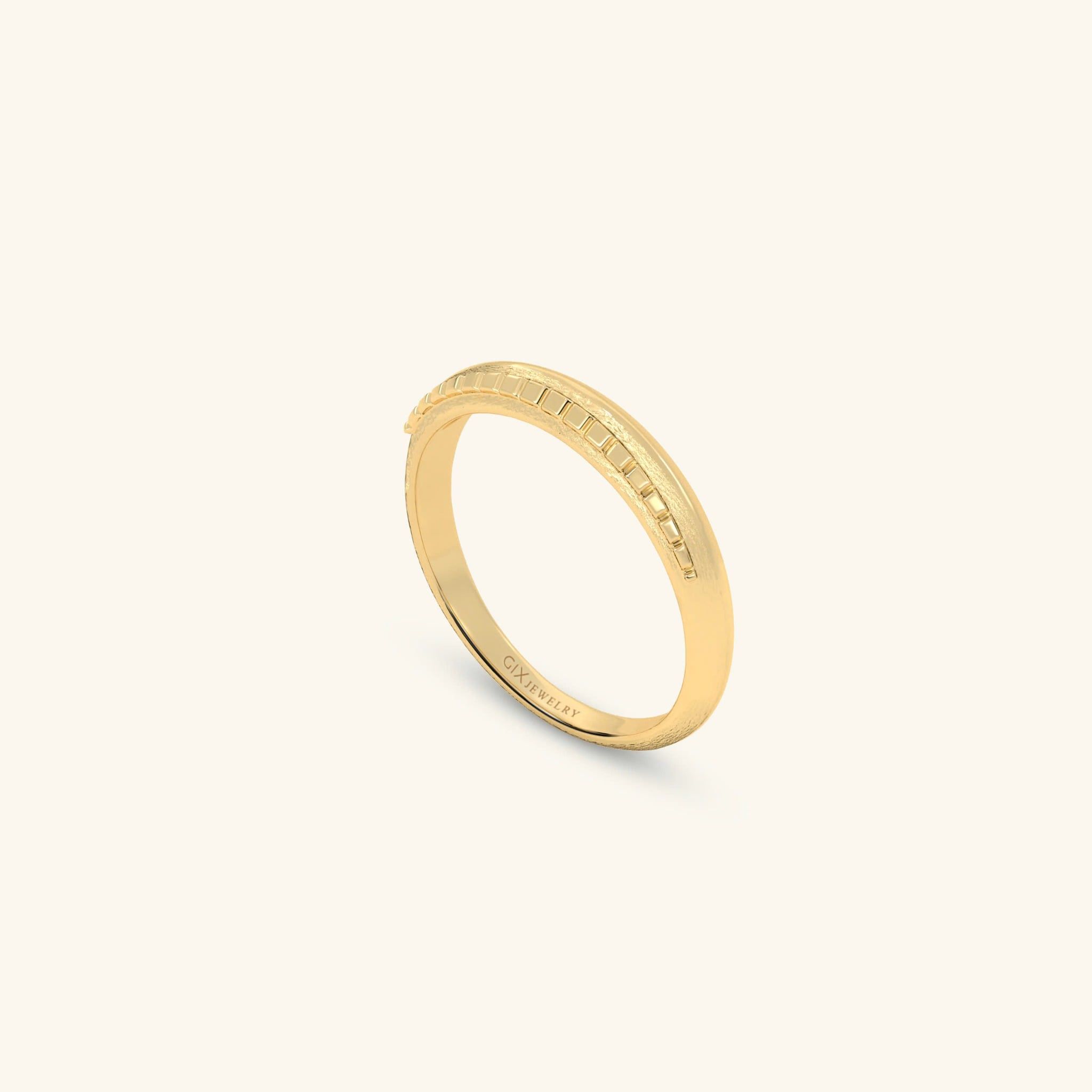  Nhẫn cặp bạc thiết kế riêng - GCR25050275 | Gix Jewel 