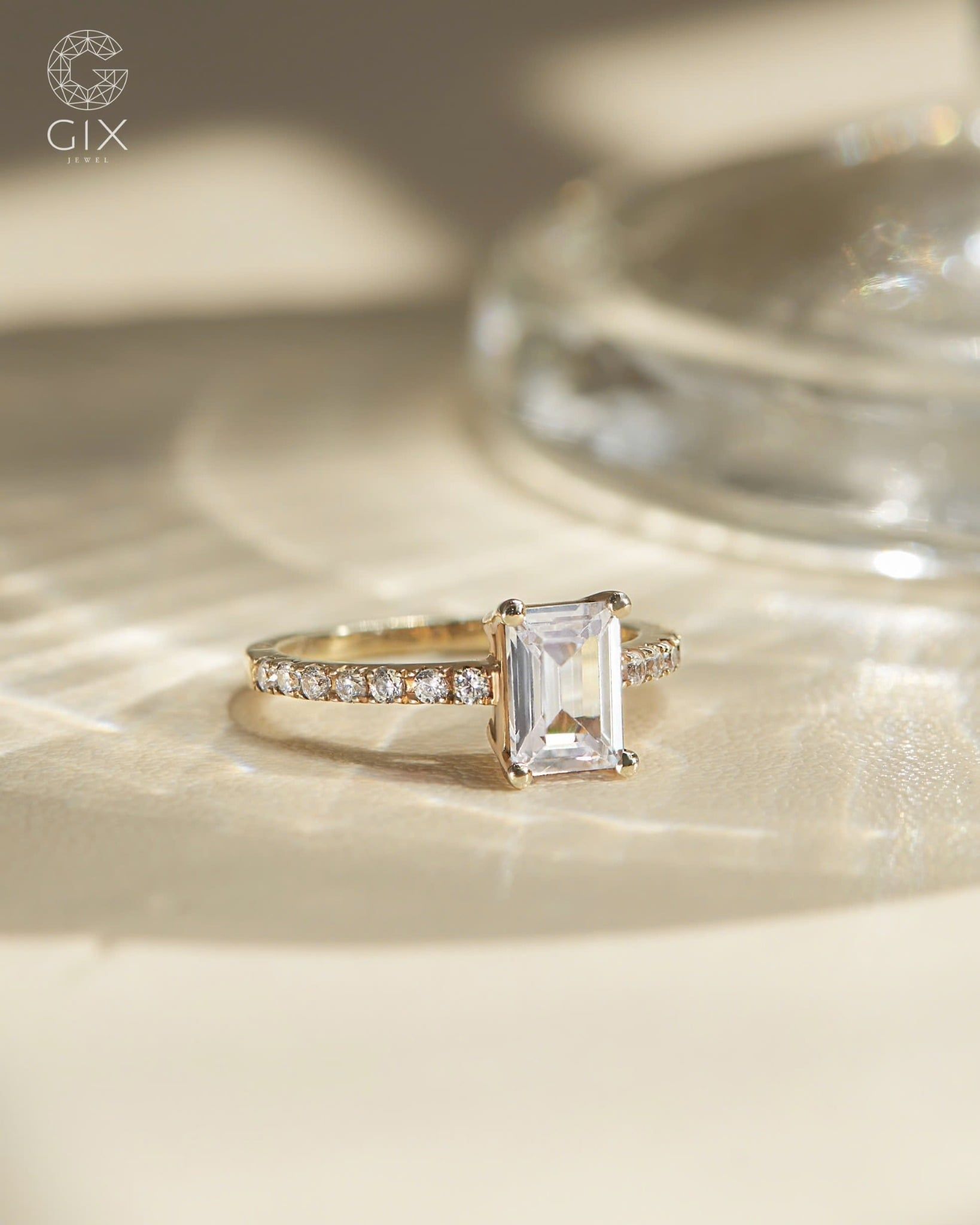  Nhẫn cầu hôn bạc - GCH25050135 | Gixjewel 