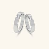  Nhẫn cưới vàng 14k thiết kế riêng - GCR25050235 | Gix Jewel 