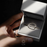  Nhẫn Cưới Kim Cương Vàng 10K Luxury Đính Full Hạt Gix Jewelry -GCR25050124 