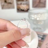  Nhẫn cầu hôn bạc Celestial Heart | Gix Jewel 