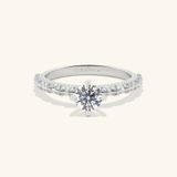  Nhẫn cầu hôn vàng 18k Fire Bloom | Gixjewelry 