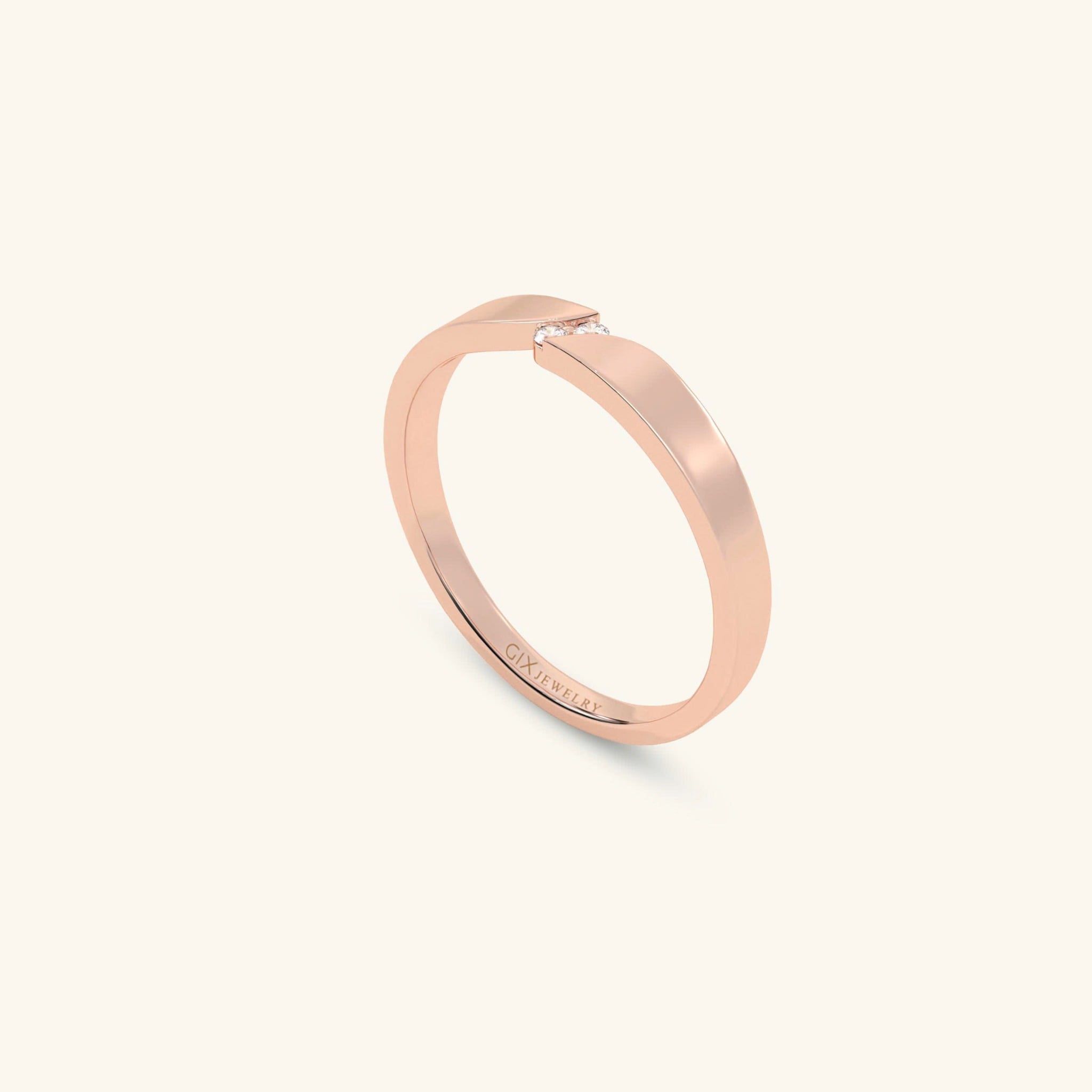  Nhẫn cưới cặp bạc thiết kế riêng - GCR25050209 | Gix Jewel 