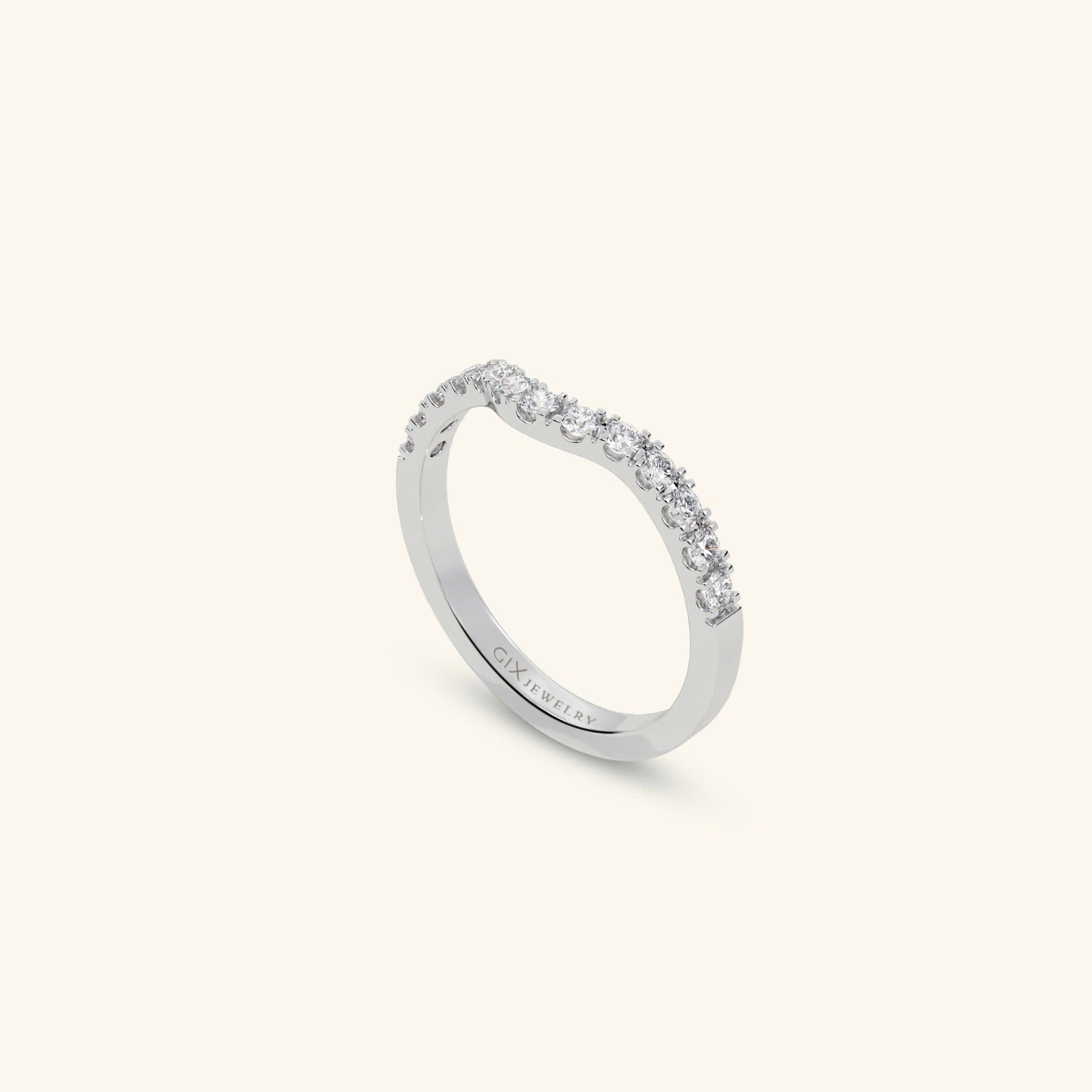  Nhẫn cưới vàng 14k thiết kế riêng - GCR25050288 | Gix Jewel 