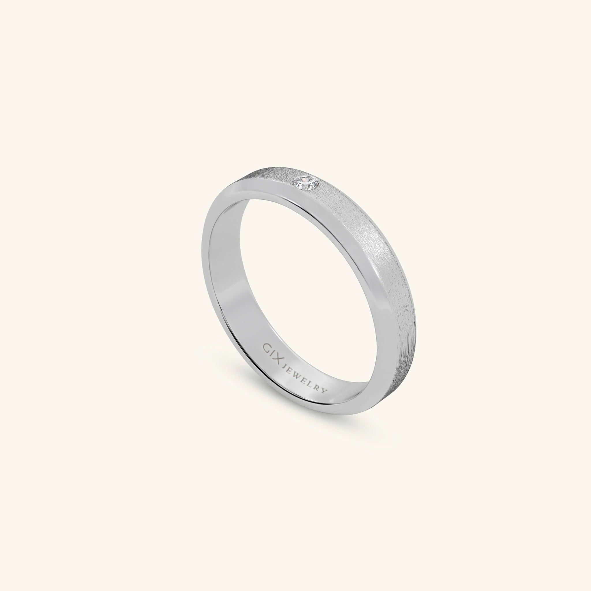  Nhẫn cặp bạc thiết kế riêng - GCR25050288 | Gix Jewel 