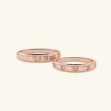  Nhẫn cưới vàng 14k thiết kế riêng - GCR25050175 | Gix Jewel 
