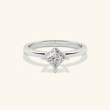  Nhẫn đính hôn bạc Bold Heart | Gix Jewelry 