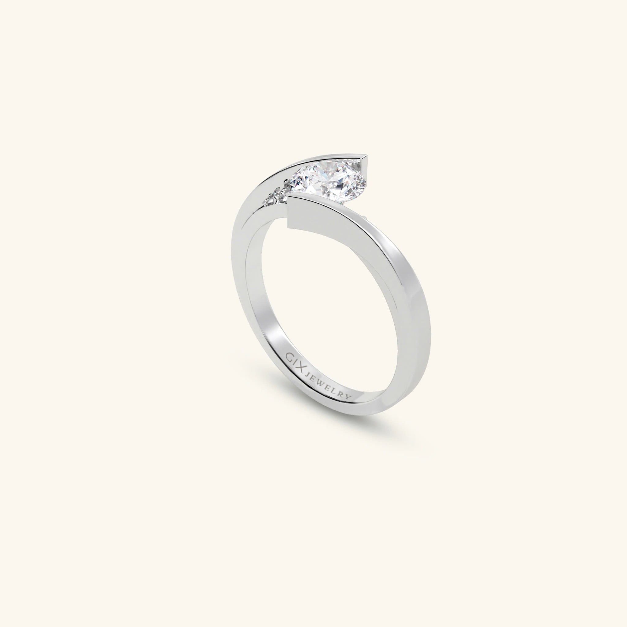  Nhẫn cưới vàng 14k thiết kế riêng - GCR25050265 | Gix Jewel 
