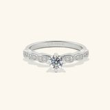  Nhẫn đính hôn vàng 14k Camellia Kiss | Gix Jewelry 