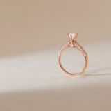  Nhẫn cầu hôn vàng 14k Velours Kiss | Gix Jewel 