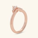  Nhẫn đính hôn vàng 18k GCH25050097 | Gix Jewel 
