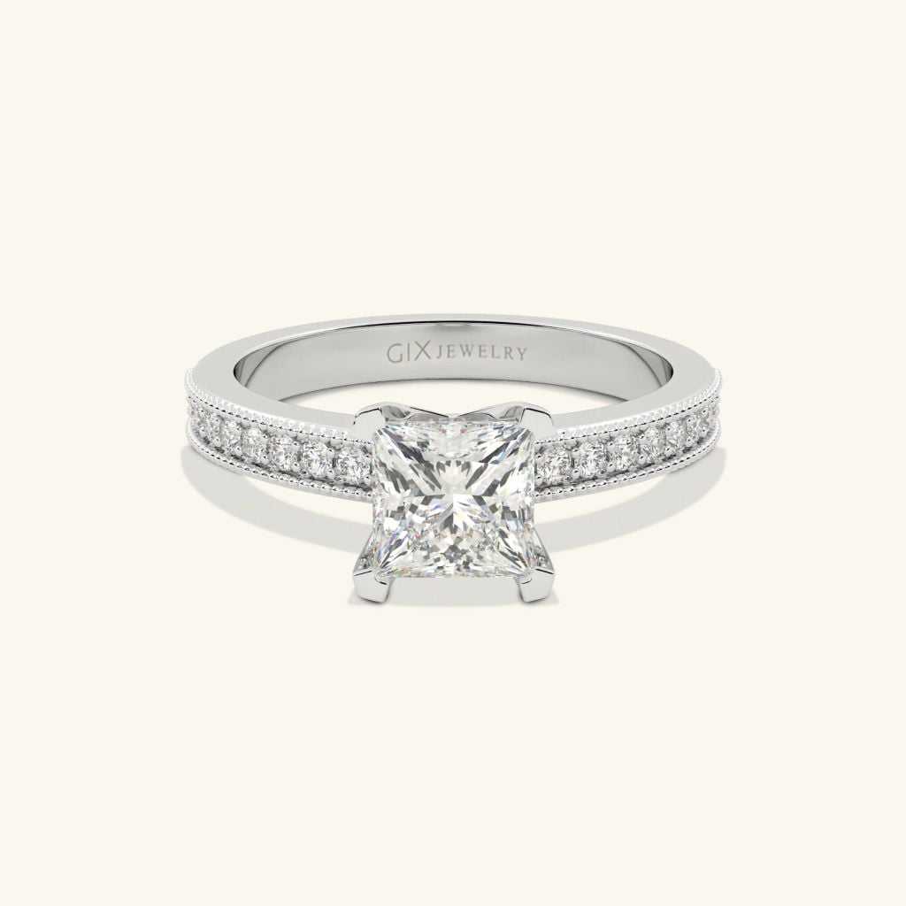 Nhẫn cầu hôn vàng 10k Power Love | Gix Jewelry