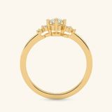  Nhẫn cầu hôn vàng 18k Iris Shine | Gix Jewel 