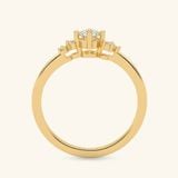  Nhẫn cầu hôn vàng 10k Iris Shine | Gix Jewel 