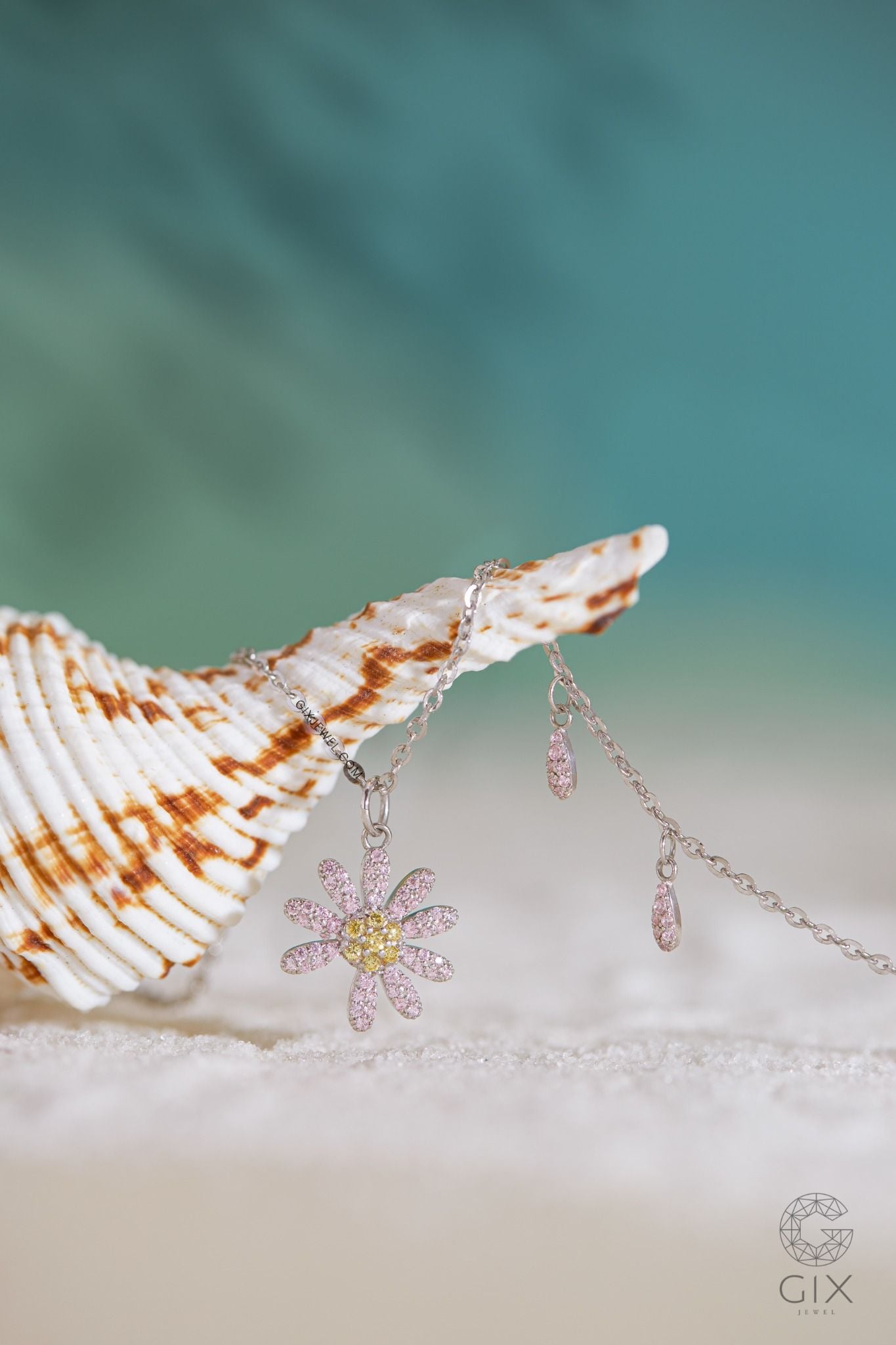  Dây chuyền hoa cúc G-Dragon Gix Jewel 