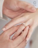  Bộ nhẫn cầu hôn bạc Queen’s Crown | Gix Jewel 
