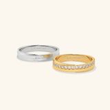  Nhẫn cưới vàng 18k thiết kế riêng - GCR25050230 | Gix Jewel 