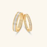  Nhẫn cưới cặp bạc thiết kế riêng - GCR25050186 | Gix Jewel 