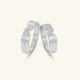  Nhẫn cưới vàng 18k thiết kế riêng - GCR25050210 | Gix Jewel 
